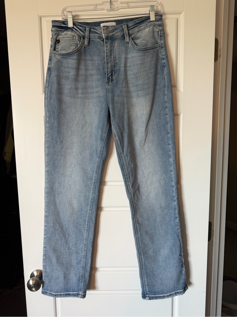 Kancan Essentials High Rise Straight Leg Jeans